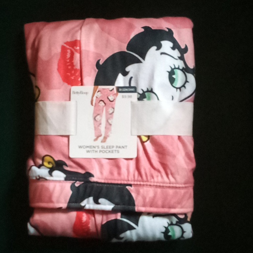 Betty-Boop Women's sleep pant with pockets